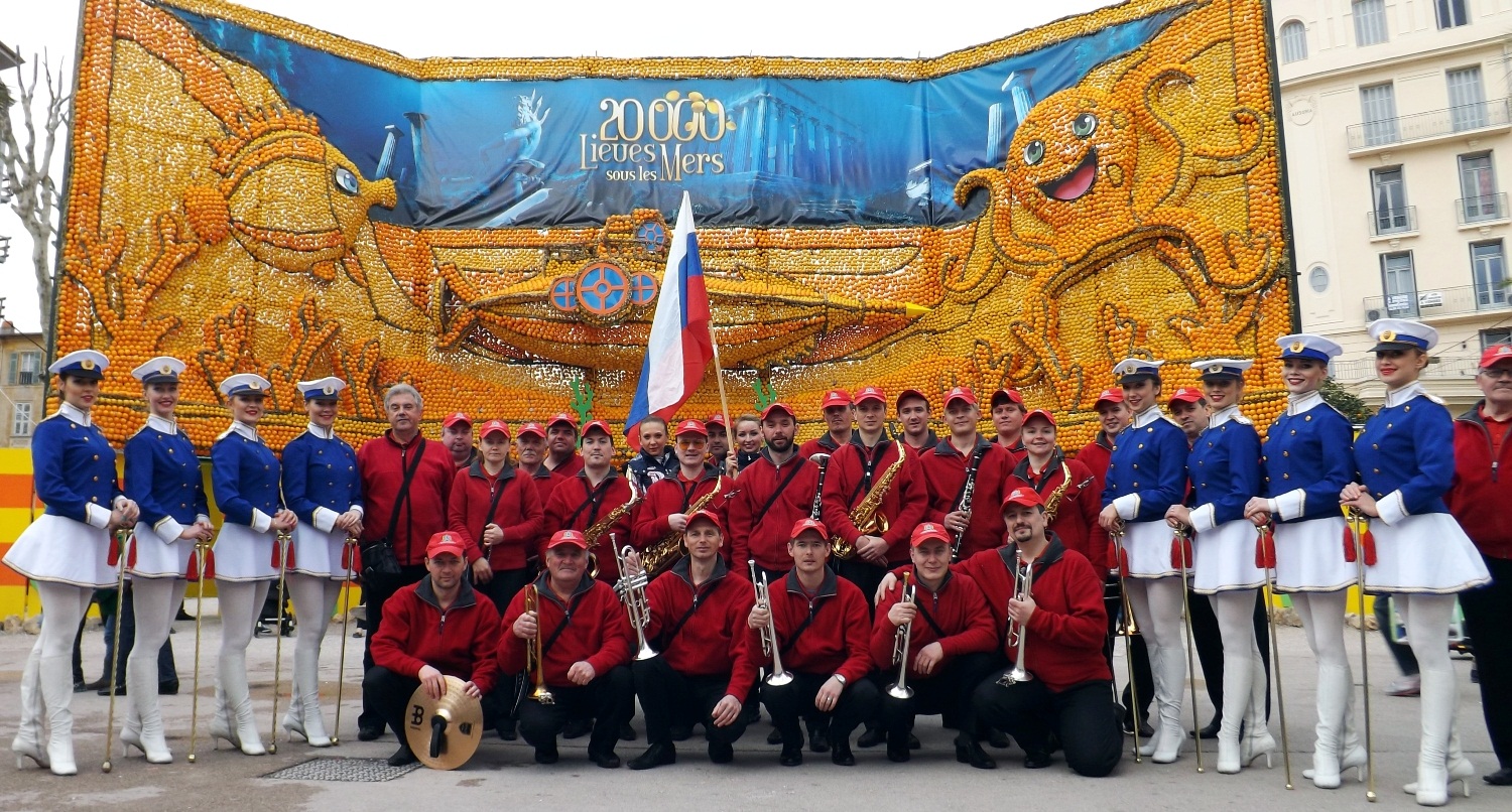 February — March 2014. Lemon Festival in Menton (France)